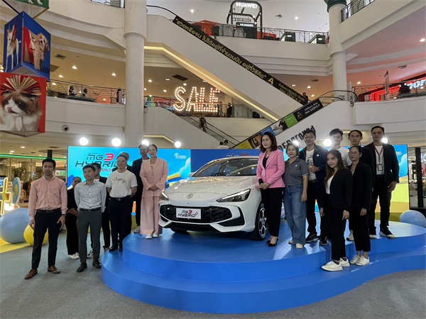 震撼登场！MG3 HYBRID + 泰国上市，树立新时代混合动力新标杆